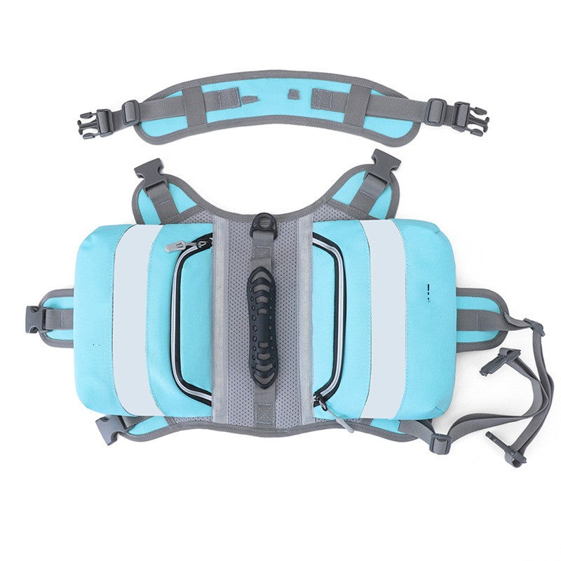 Outdoor Large Dog Backpack for Pets – Adjustable Pet Hiking Backpack Harness for Dogs