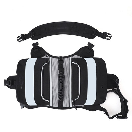 Outdoor Large Dog Backpack for Pets – Adjustable Pet Hiking Backpack Harness for Dogs