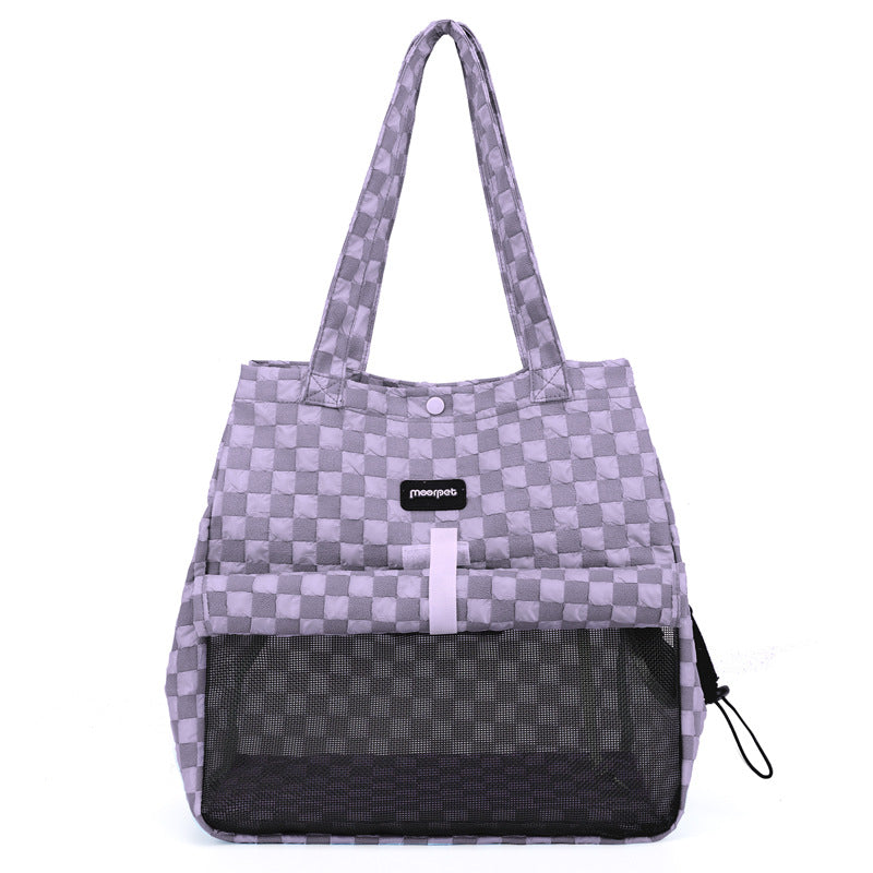 Portable Cat Shoulder Bag – Lightweight & Breathable Pet Carrier