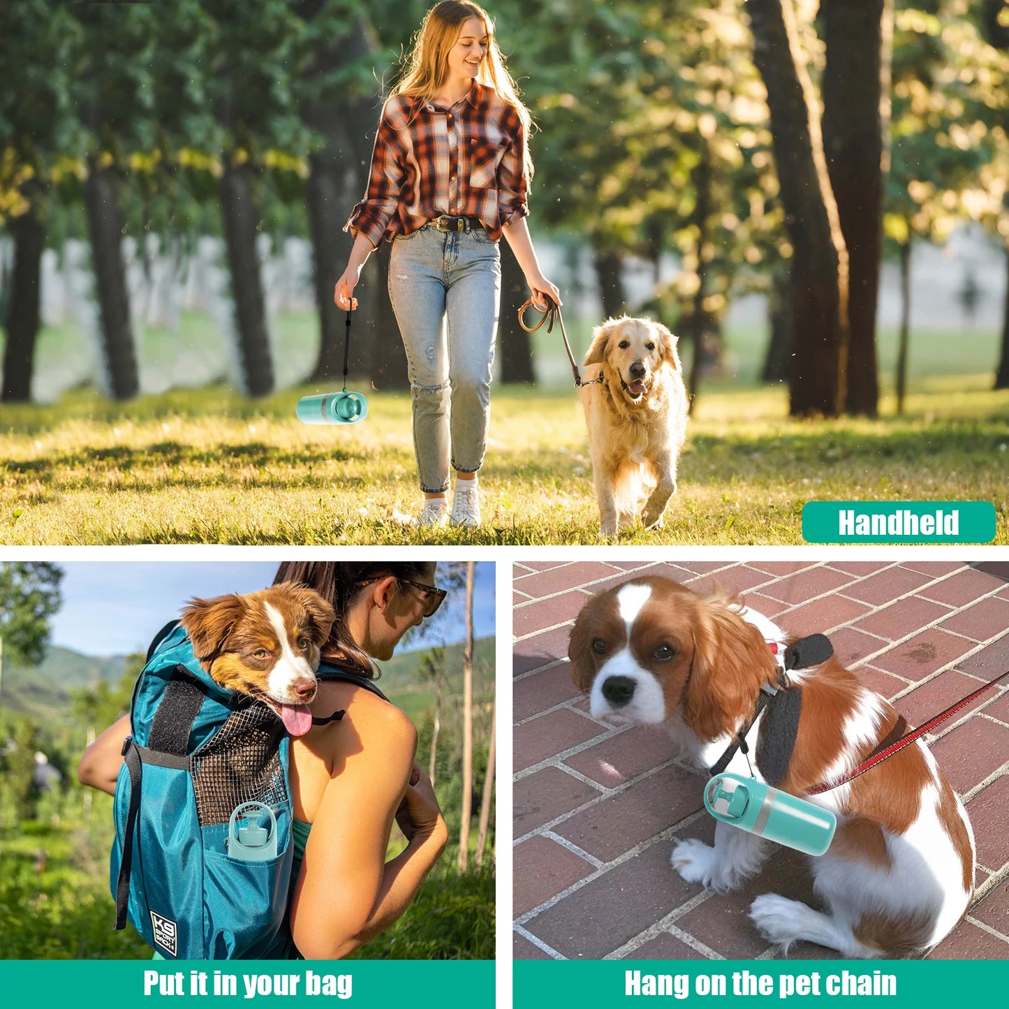 Portable Pet Waste Picker & Bag Dispenser – Clean, Quick & Hygienic Cleanup