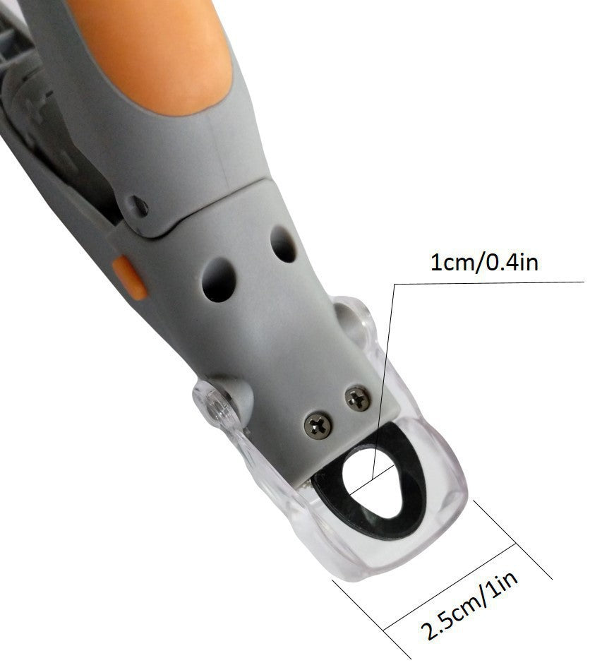 Multifunctional Pet Nail Clippers with LED Light & Magnifier – Safe Grooming Tool