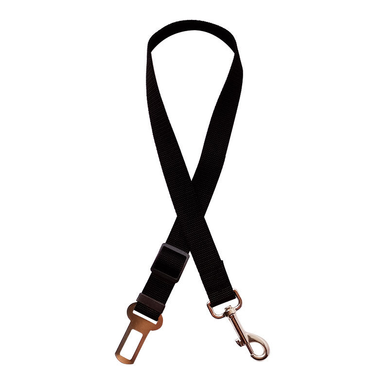 Adjustable Pet Car Seat Belt – Safety Harness Leash for Dogs & Cats