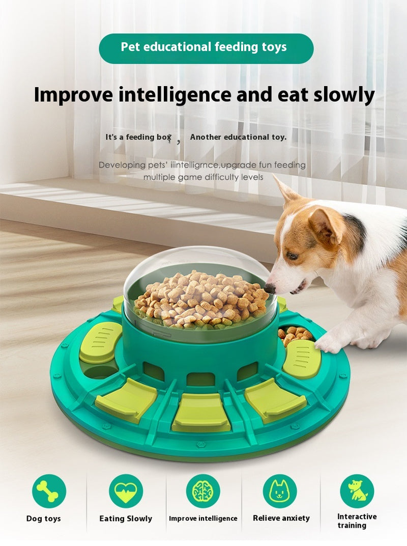 Interactive Dog Puzzle Toy & Slow Feeder – IQ Training Treat Dispenser for Dogs