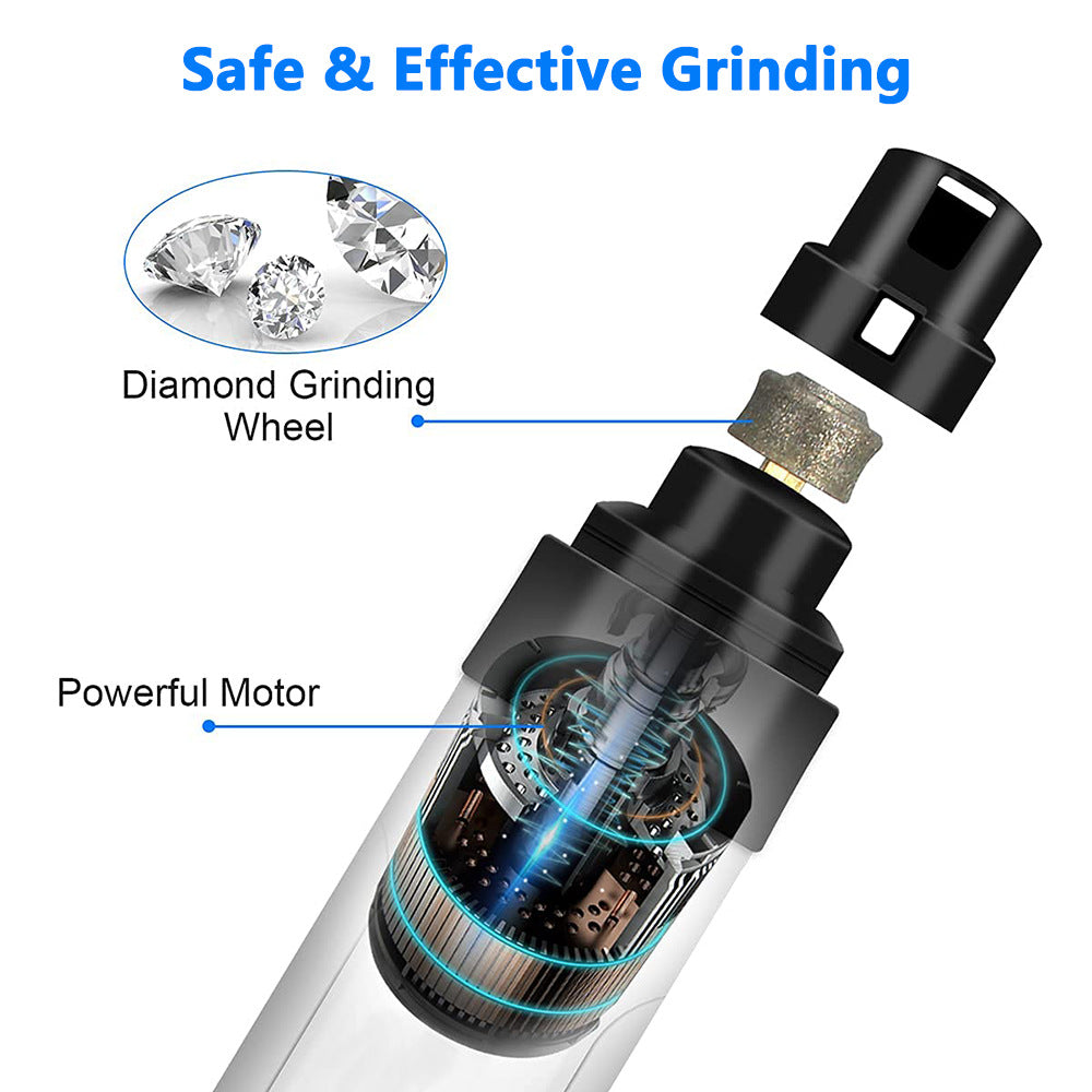 Multifunctional Pet Nail Clippers with LED Light & Magnifier – Safe Grooming Tool