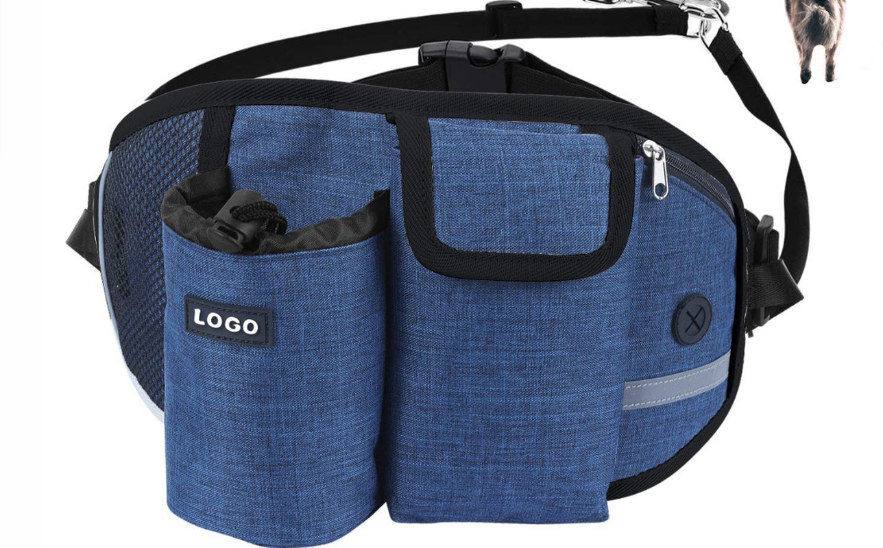 Hands-Free Dog Training Waist Bag – Treat Pouch for Walking, Running & Training