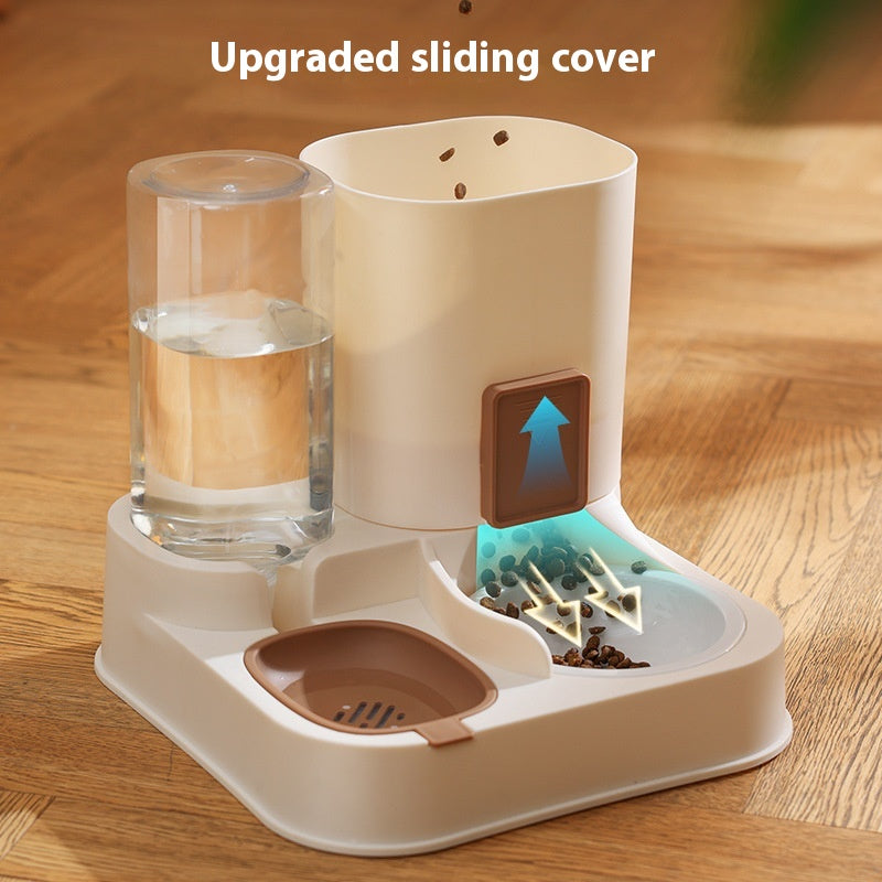 Household High-Capacity Automatic Pet Feeder – Smart Feeding & Water Dispenser for Cats & Dogs