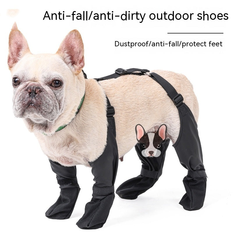 Waterproof Dog Boots – Breathable Non-Slip Paw Protection Shoes for Outdoor Walking